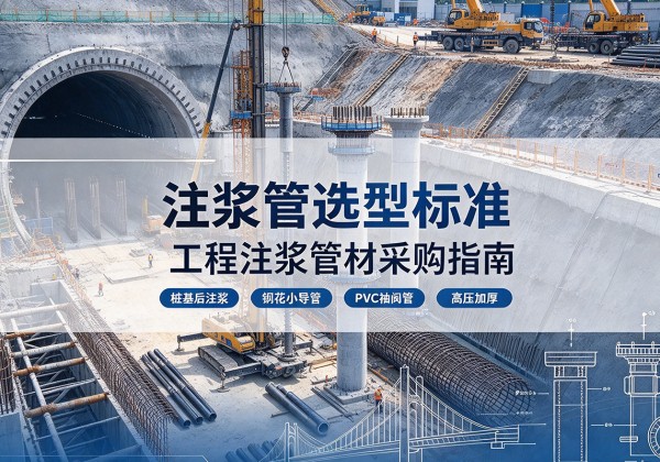 吉隆注浆管选型标准